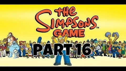 Simpsons Game - Walkthrough - Part 16 - No Commentary