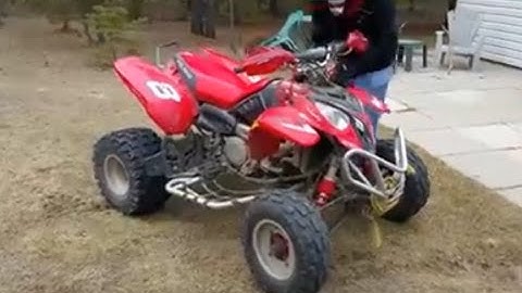 2005 Polaris Predator 500 Cold Start Pull Start