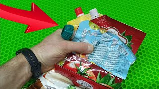 НЕ ВЗДУМАЙ ВЫБРАСЫВАТЬ пакет от майонеза!!! ШИКАРНАЯ ИДЕЯ своими руками! видео