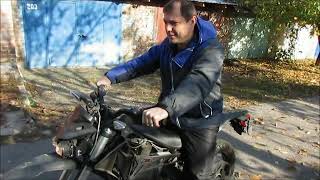 Zero FX  электромотоцикл (ремонт батареи).  Zero FX Electric Motorcycle