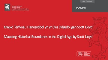 Mapping Historical Boundaries in the Digital Age by Scott Lloyd