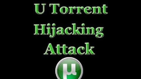 U Torrent DLL Hijacking Attack