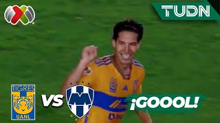 ¡LAINEZ HACE UN GOL PARA PONERSE DE PIE! | Tigres 1-1 Monterrey | CL2024 - Liga Mx 4tos | TUDN