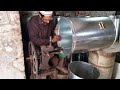 How to Convert Metal Sheet into a Drum with Wonderful Skills