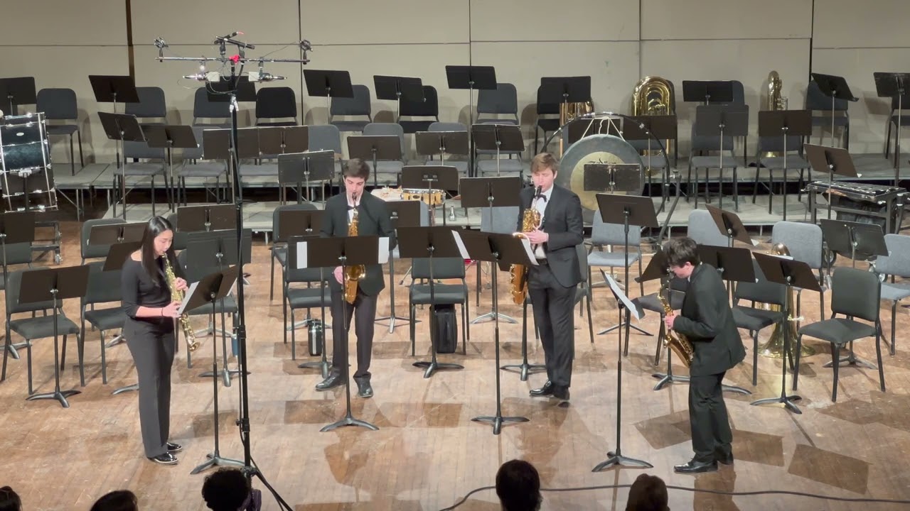 WPI Saxophone Quartet - Bohemian Rhapsody (Freddie Mercury arr. Lucas Hopkins)