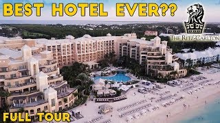 BEST HOTEL EVER! Ritz-Carlton, Grand Cayman, Full Tour!