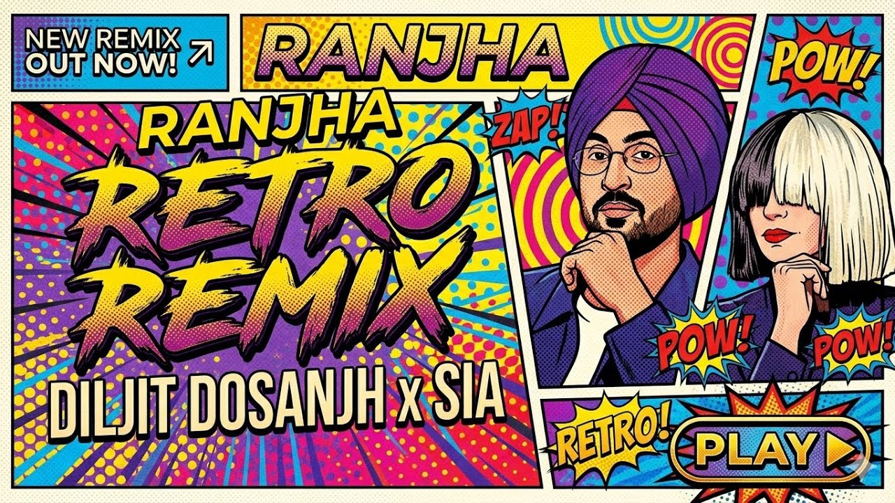 Ranjha Retro Remix - Diljit Dosanjh X Sia X David Guetta X Romeo And Jazzie
