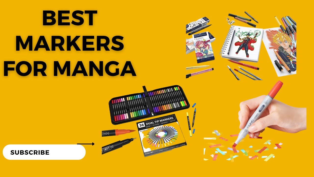 Best 10 Markers for Drawing Manga — ANIME Impulse ™