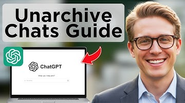 NEW! How to Unarchive Chats in ChatGPT 2025  (FULL GUIDE)