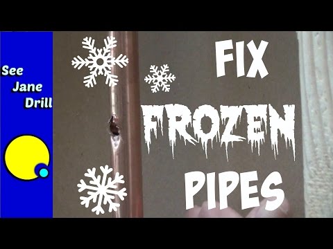 Repair a Burst Pipe in 10 Minutes or Less