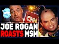 Joe Rogan TORCHES Fraud Main Stream Media Like CNN, MSNBC & Folks Like Brian Stelter & Don Lemon