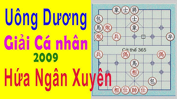 Hứa Ngân Xuyên (许银川) tiên - Uông Dương (汪洋). Giải Cá nhân Trung quốc 2009.
