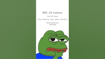 BRC-20 Tokens like ORDI are the latest #crypto trend! But what are they? 🤔 #shorts