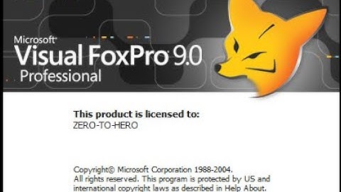 visual foxpro 9 step by step programming tutorial