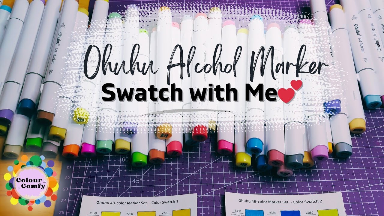 some #asmr for ur evening ❤️ @Ohuhu art thank you sm for these markers, ohuhu markers