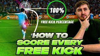 HOW TO SCORE EVERY FREE KICK IN FIFA 22 OP FREE KICK METHOD THAT WILL GET YOU EASY GOALS