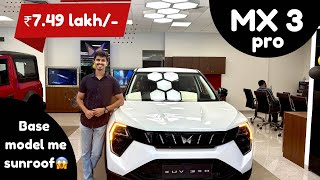 XUV 3XO - MX3 😍| Features, Price, Safety, Mileage - FULL REVIEW