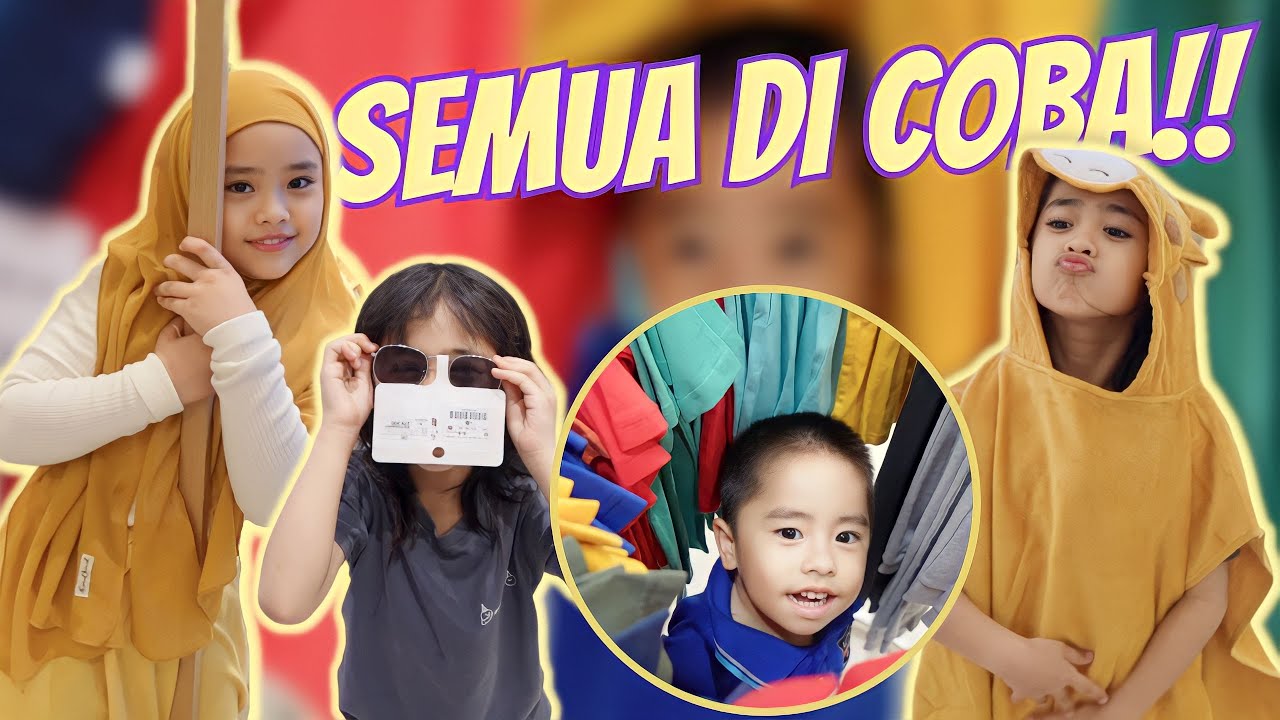 PUSING DEH! SEMUA BAJU DI COBAIN!!  EPS 833