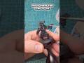 Getting the model ready for the detail! #blacklegion #miniaturepainter #40kshorts #paintingminis