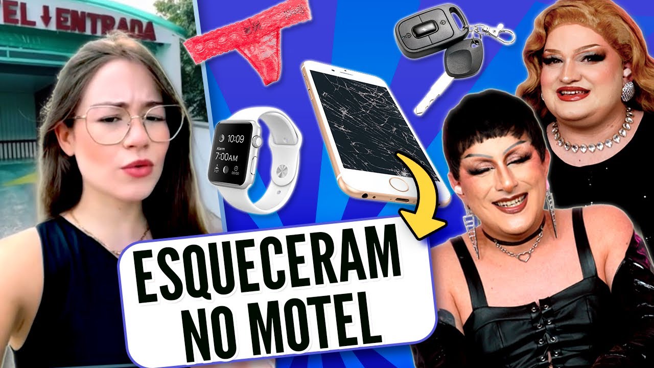 Coisas ESTRANHAS que ESQUECERAM no MOTEL