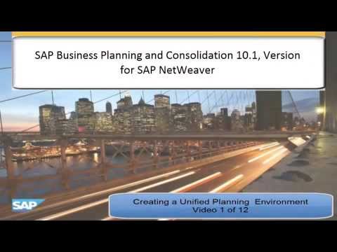Creating a Unified Planning Environment with SAP Business Planning and Consolidation (BPC)