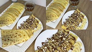 كريب حلو ناجح 100% Recette crêpe facile et rapide￼