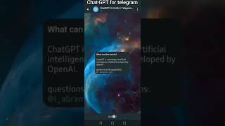 Chat GPT in telegram . screenshot 5