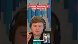 BB’s Martha awnsers YOUR questions! 😲 #bbuk #bigbrotheruk #iac #imaceleb #britishhumour #itv