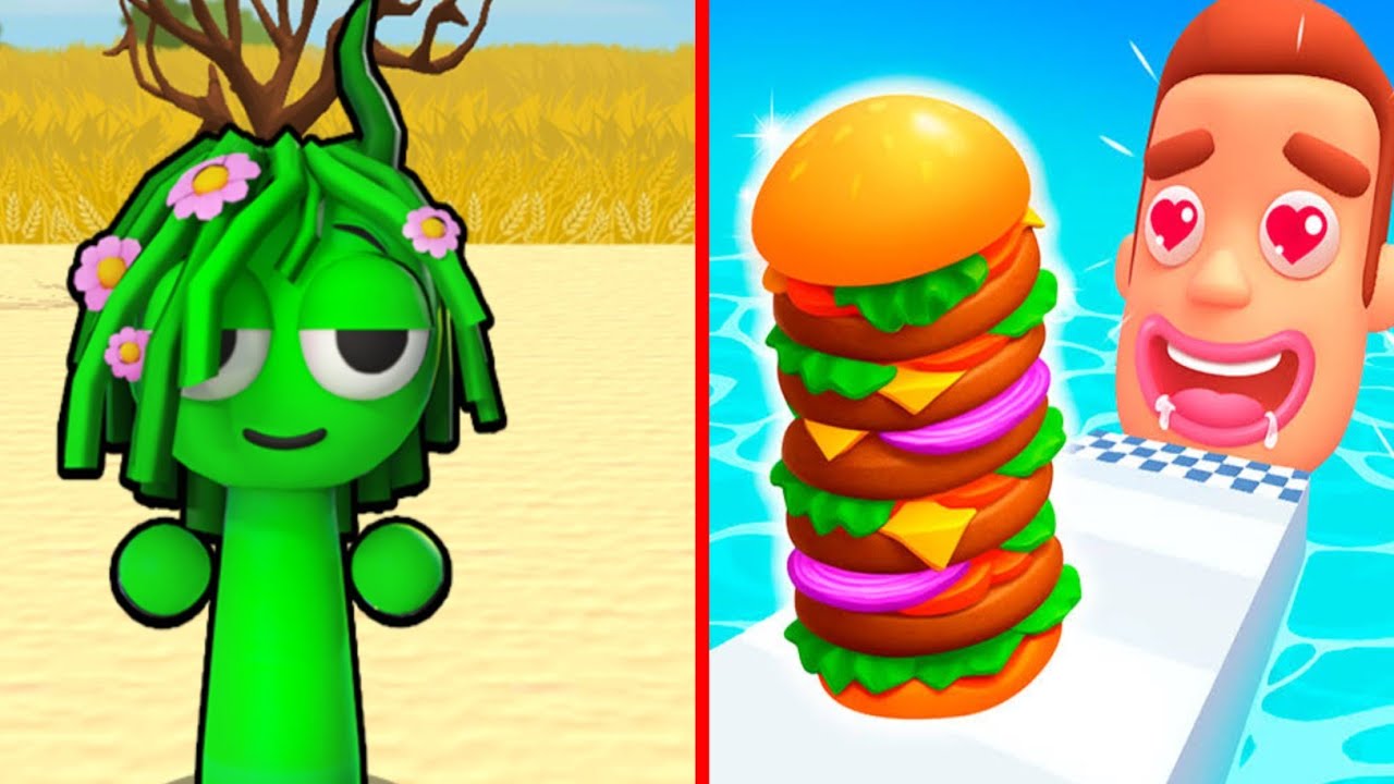 Incredibox Sprunki Survival Vs Sandwich Runner I Found All Max Level Up Most Epic Gameplay #853