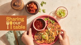 Sharing Our Table: Carolyn's Bindaetteok (Mung Bean Pancakes) | Thrive Market by Thrive Market 745 views 1 year ago 2 minutes, 55 seconds