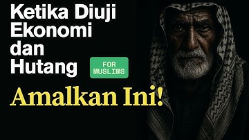 💥Ketika Kamu Diuji dengan Kesulitan Ekonomi dan Lilitan Hutang, Amalkan Ini!