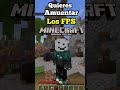 🟢Aumenta Los FPS De Minecraft Bedrock!! / Como Optimizar Minecraft pe En Andorid y PC | +FPS#shorts