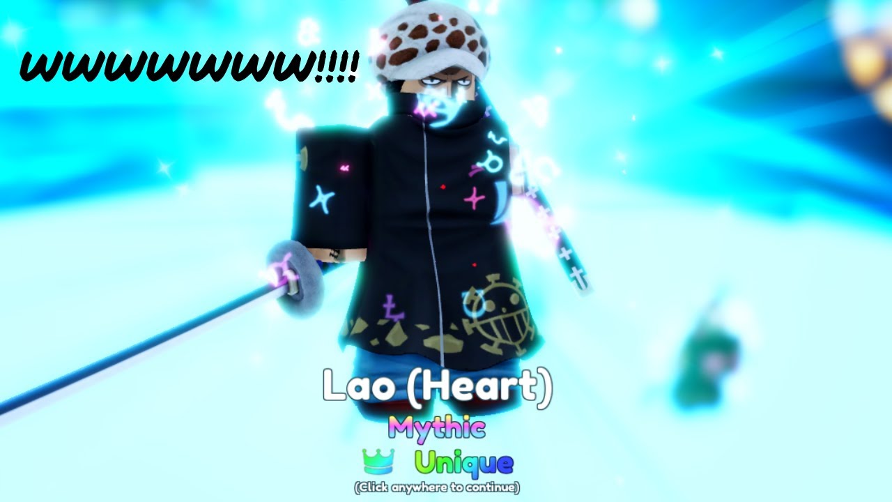 UNIQUE LAW *UNEVO* SHOWCASE IN ANIME ADVENTURES YouTube