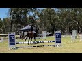 Karmens first showjumping competition outing  with magic