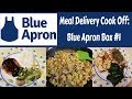 Meal Delivery Cook Off:  Blue Apron Box #1