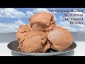 Easy homemade vegan  ice creamno ice machine no banana no coconut best plantbased ice cream