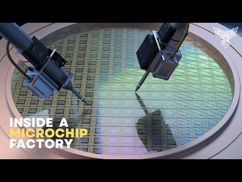 Inside a Microchip Factory :  How Microchips are Made