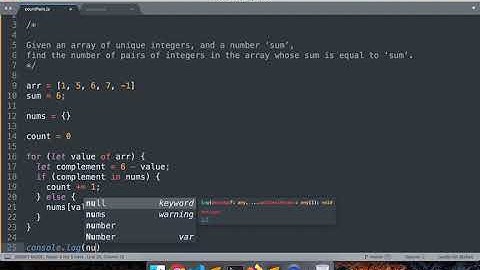 Problem Solving Track: Objects:  Part 6 - Counting pairs problem