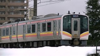 E129系A8+B1編成　信越本線上り普通434M　内野→新潟→長岡