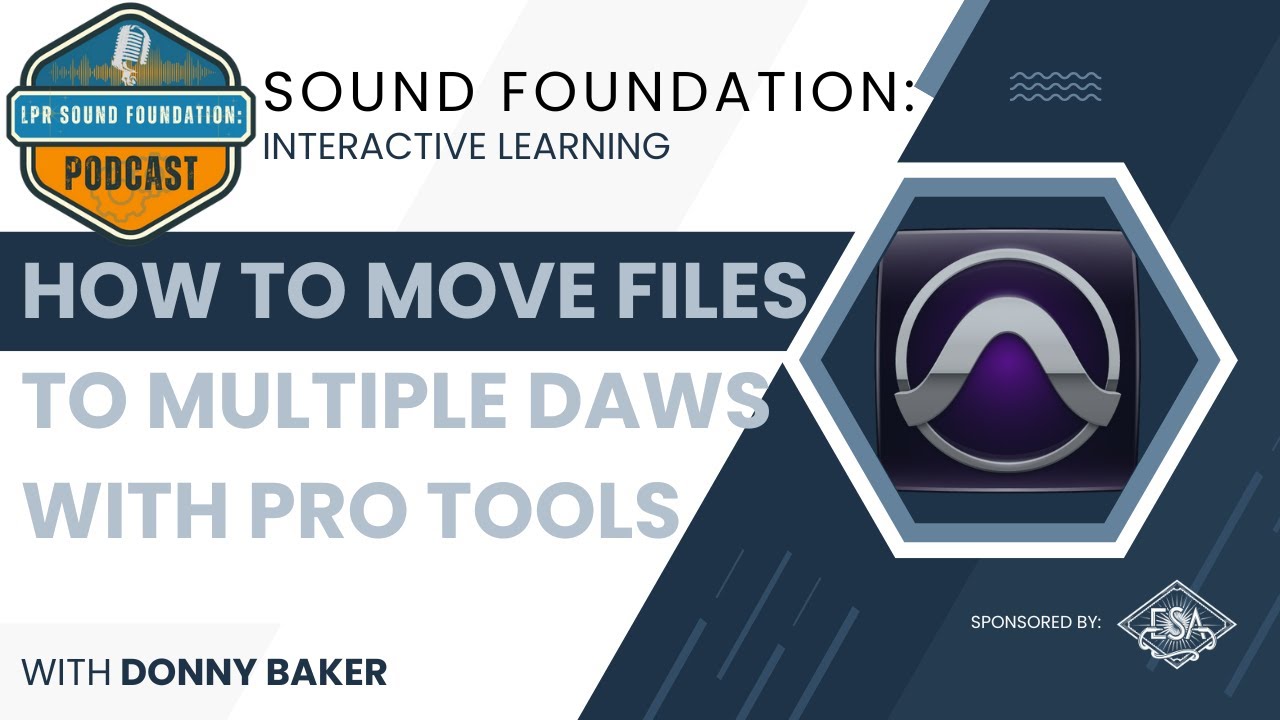 How to move files to multiple DAWs with Pro Tools
