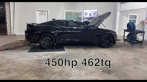 2020 camaro ss dyno on E-85 and JLT cia