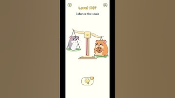 DOP 2 Level 1707 Walkthrough - "Balance the scale" #shorts