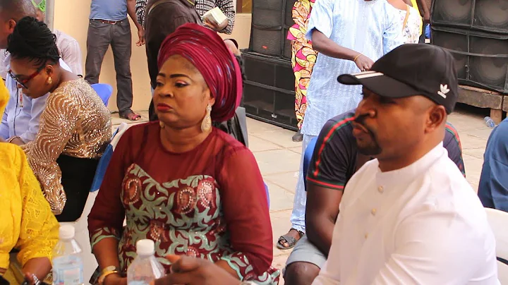 MC OLUOMO SALAWA ABENI REMI ALUKO MALAIKA ATTENDED ATAWEWE GRAND DAUGHTER NAMING CEREMONY