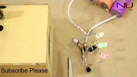 Music Reactive LED Circuit II Using Mic & BC547 Transistor II NU Tech City