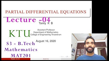 Formation of pde by eliminating function of the form F(u,v)=0 | PDE-04