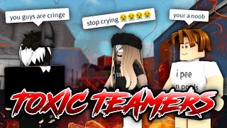 TOXIC Teamers gets KARMA in MM2... | Roblox