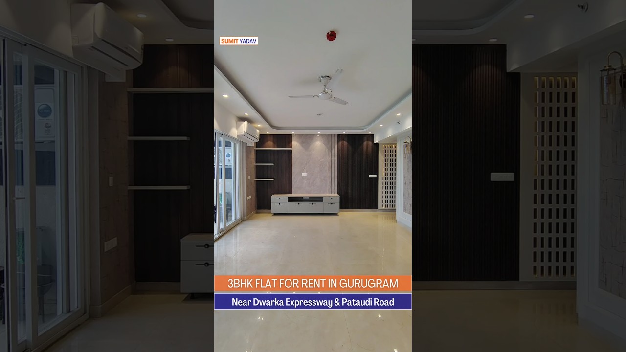 3BHK Apartment for Rent | Sector 89A Gurugram | Premium Interiors | ₹40,000 | Call 9720208628