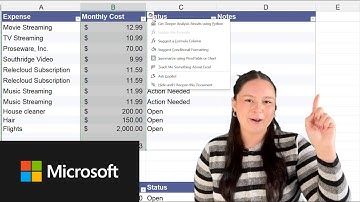 How to use Copilot in Excel to simplify budgeting