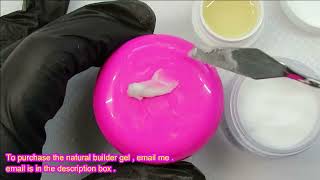 POLYGEL Made Out of My Natural Realistic Builder Gel - SIMPLE &amp; EASY