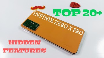 Infinix Zero X Pro Top 20+ Amazing Hidden Features  & Settings | Tips Tricks